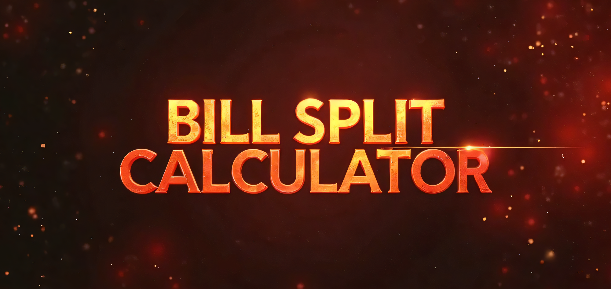 Bill Split Calculator